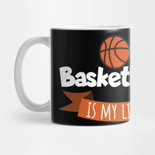 Basketball is my life Mug